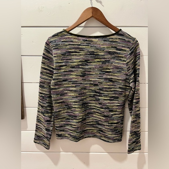 Y2K ANN KLEIN velvet sweater size M - Picture 9 of 9